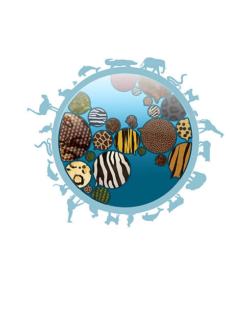 istock Save animals, Save planet. Earth Icon 530272315