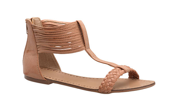 istock women weaved sandal shoe 530273127