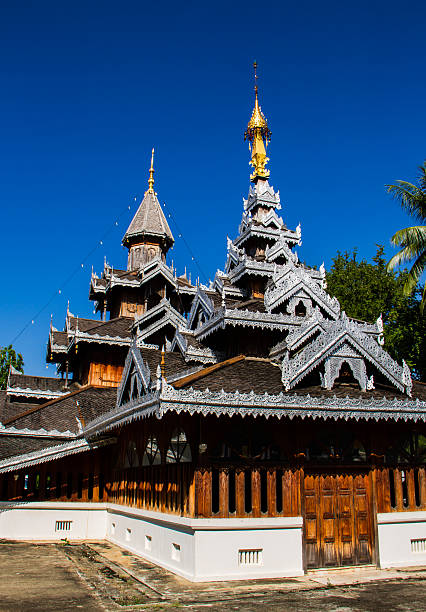 istock Wooden temple building 530273651
