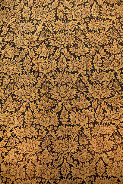 istock Thai traditional antique door. 530289837