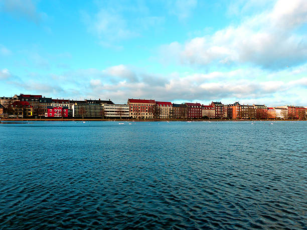 krajobraz miejski kopenhadze - cloud house blue danish culture zdjęcia i obrazy z banku zdjęć