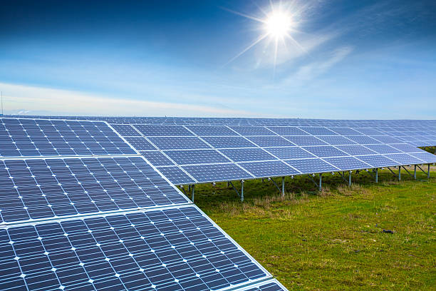 istock Solar panels generating clean energy 530298785