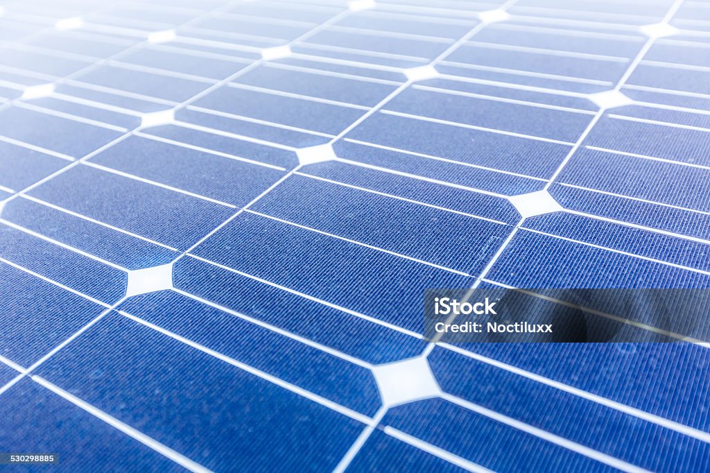 Solar panels generating clean energy Solar panels generating clean electricity reducing environmental pollution Close To Stock Photo