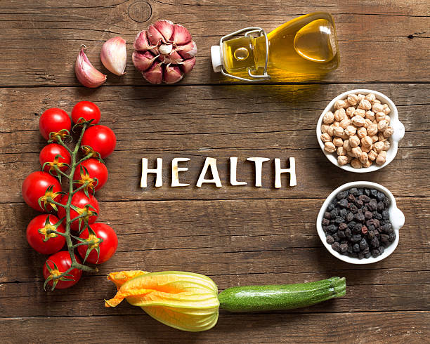 istock Vegetables and chickpea on a wooden table 530298977