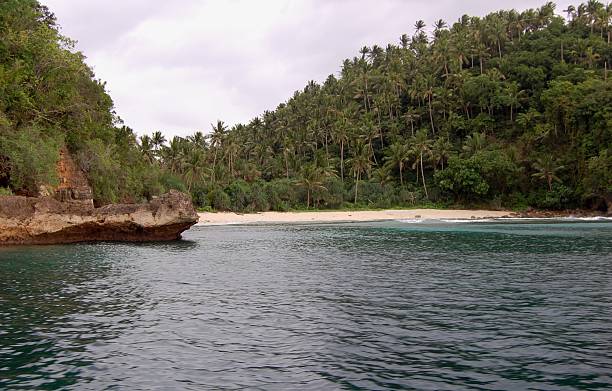 Mindoro island, deserted beach Philippines