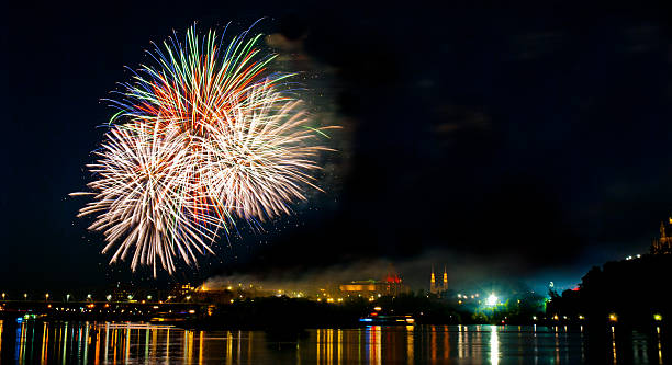 istock Fireworks in the City 530308741