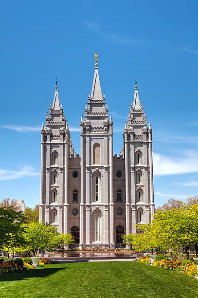 istock Mormons Temple in Salt Lake City, UT 530313077