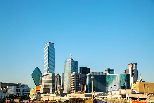 istock Dallas cityscape in the morning 530313203