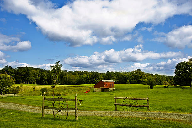 istock Farm house at New England 530313535