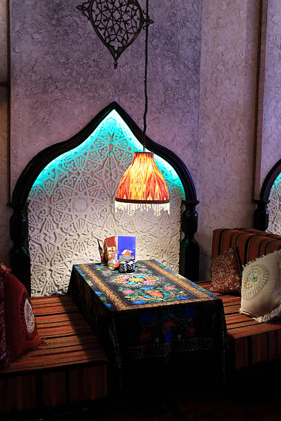 istock Interior of uzbek restaurant 530313803