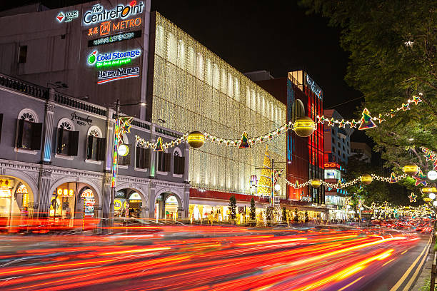 istock Christmas in Singapore at Night 530313997