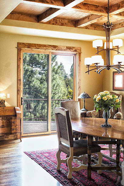istock Modern country style dining room 530319703