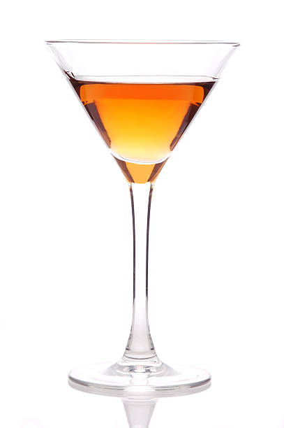 istock Rob Roy Cocktail in Martini Glass 530324313