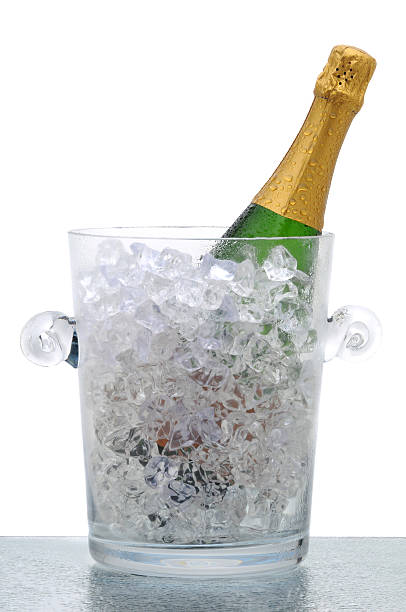 istock Champagne Bottle in Crystal Bucket 530324925