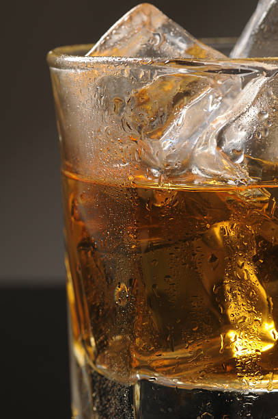 istock Close up of Whiskey Glass 530326229