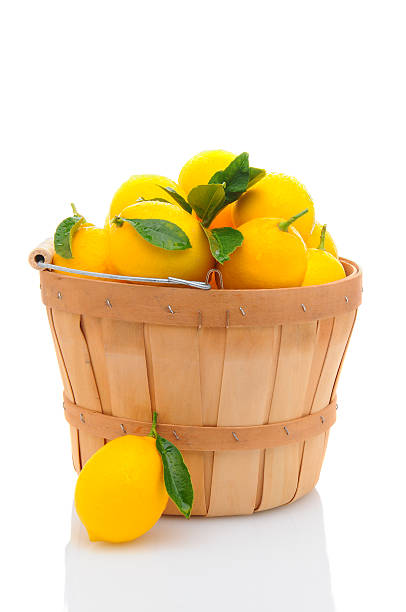 istock Basket Full of Lemons 530334205