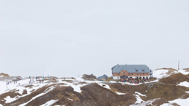 istock People at a ski resort 530338173