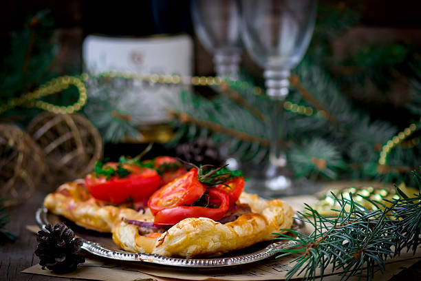 istock tartlets with a salmon 530338807