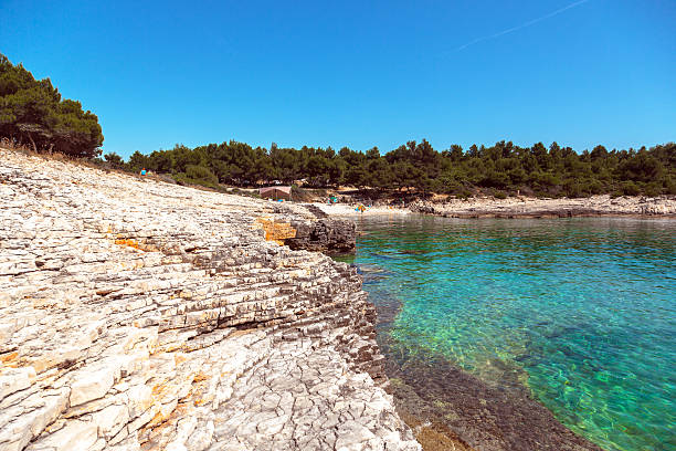istock Adriatic Sea coastline in Croatia 530340409