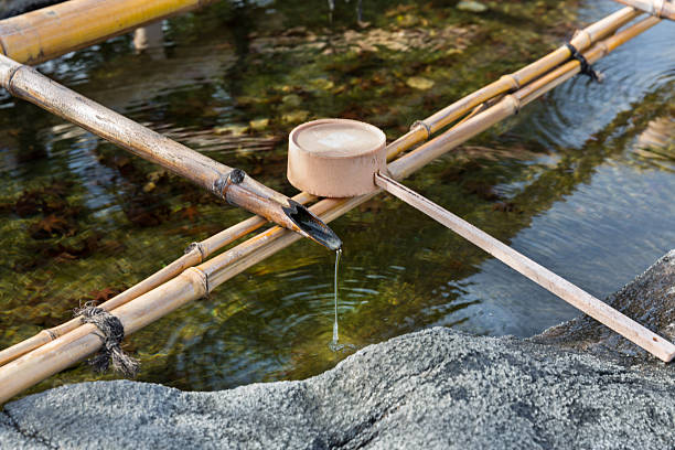 istock Traditional Bamboo Fountain in Japan 530341311