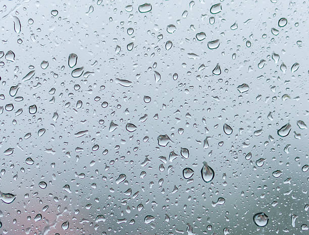 istock Water drops on the glass 530347235