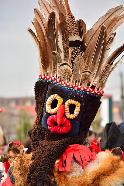 istock Romanian traditional pagan mask 530347711