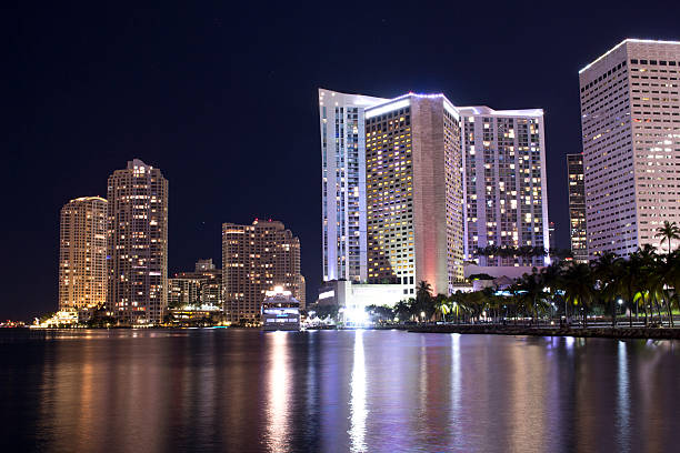 istock Miami Bayside Marina at night 530348699