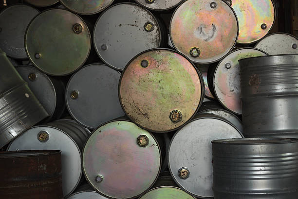 istock Dirty Oil Drum 530352553