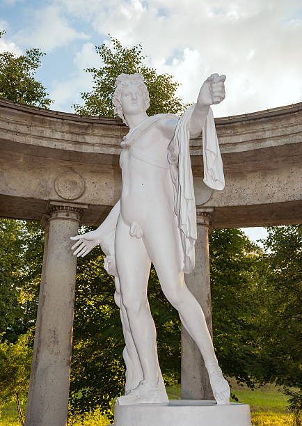 istock Garden sculpture of Apollo 530353365
