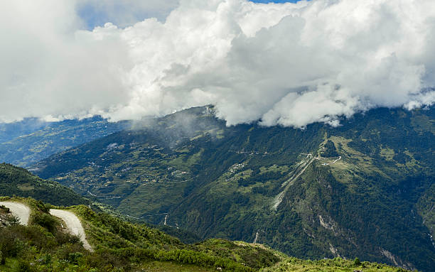 istock Mountains near Dirang, Arunachal Pradesh, India. 530353367
