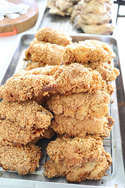 fried chicken for lunch.