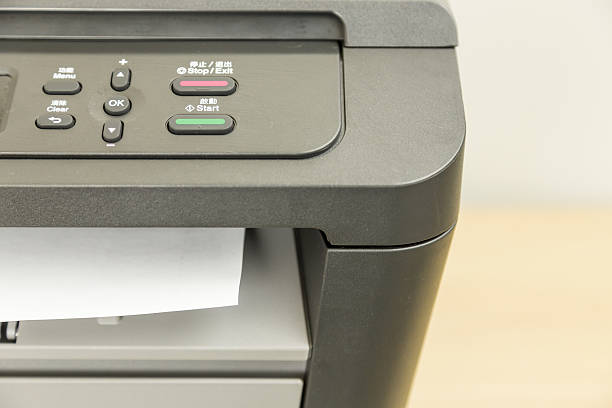 istock Close-up of printer 530353603