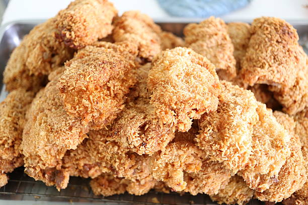 fried chicken for lunch.