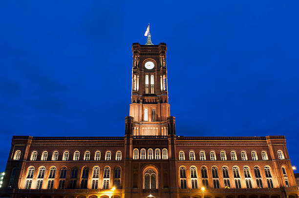 istock Red City Hall in Berlin 530354169