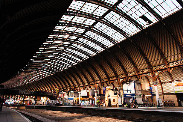 istock train station in York, UK 530360869
