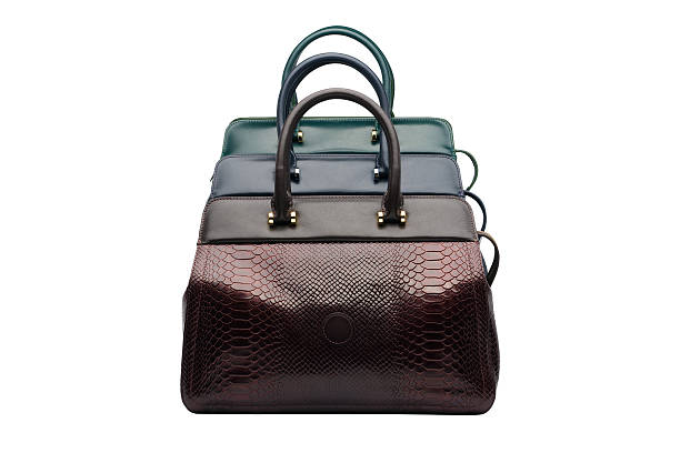 istock Natural leather female purses 530361455