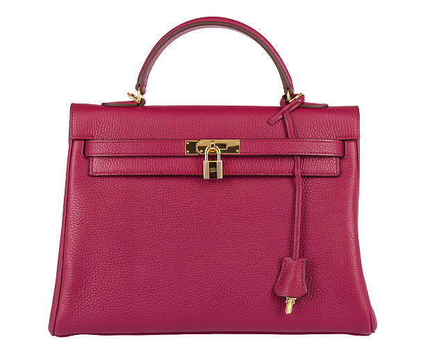istock Natural leather female purse 530361481