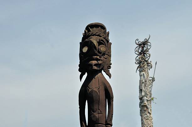 istock Traditional statue on Maluku islands, Indonesia 530362865