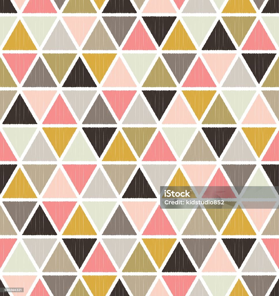 seamless triangular tiles pattern Geometric Shape stock vector