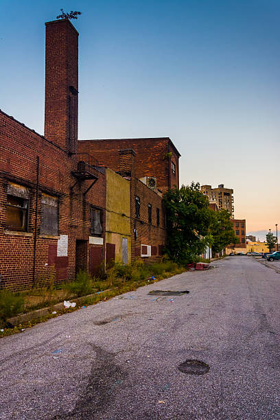 istock Abandoned shops at Old Town Mall in Baltimore, Maryland. 530364339