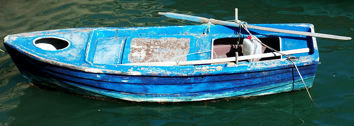 Old fisherman boat