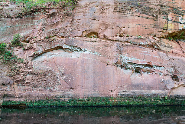 istock sandstone cliffs in the Gaujas National Park, Latvia 530366447