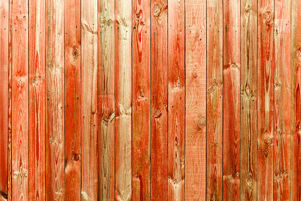istock The red wood texture with natural patterns 530367081