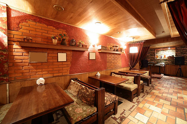 istock european restaurant in bright colors 530367895