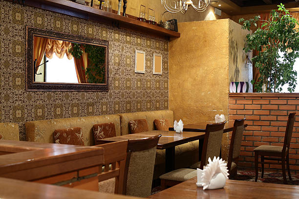 istock european restaurant in bright colors 530377715