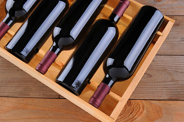 istock Case of Cabernet Wine 530378025