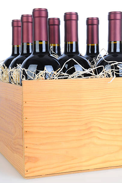 istock Case of Cabernet Wine 530378047