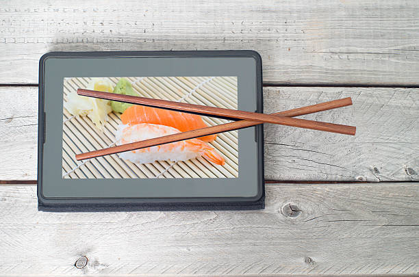 istock On-line and web asian food ordering concept with digital tablet 530378733
