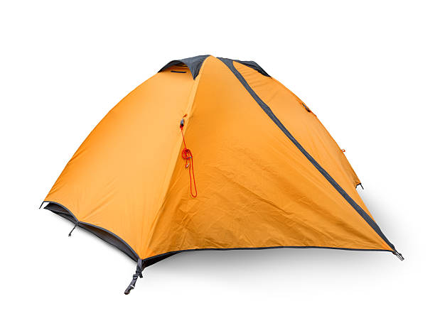 turista carpa - tent camping dome tent single object fotografías e imágenes de stock