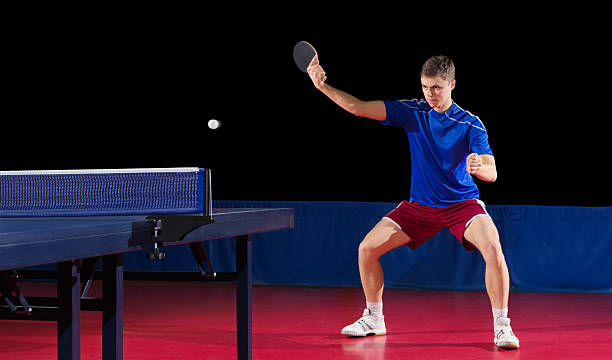 istock Table tennis player isolated 530381197